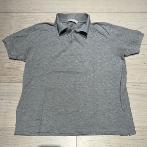 Luca Faloni Grey Polo Size M